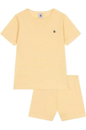 Petit Bateau Jungen A0D5M Pyjacourt, , 8 Jahre