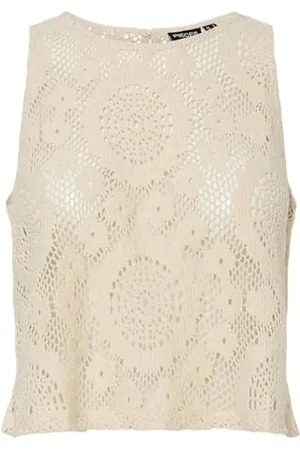 Pieces® Pclambi Sl Crochet Top Bc