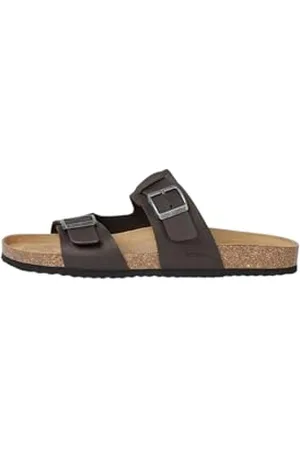 Geox Herren U Ghita B Slide Sandal, Coffee, 40 EU