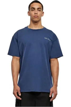 Urban classics Herren Oversized Small Embroidery Tee T Shirt, , M EU