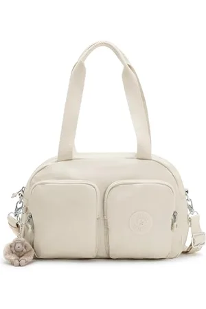 Kipling COOL DEFEA Mittelgroße Schultertasche, (Weiß)