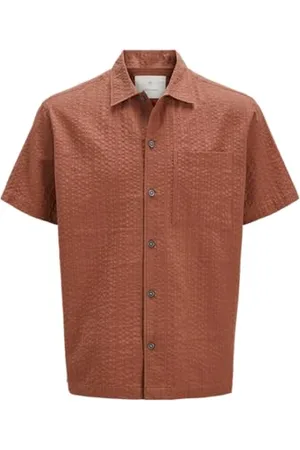 JACK & JONES Jprcceaston Seersucker S/S Shirt
