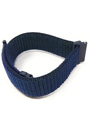 System-S Armband 22 mm aus Nylon für Fitbit Versa 3 / Sense 2 / Sense/Versa Lite/Versa 2 / Versa Smartwatch in
