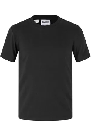 Urban classics Mädchen T-Shirt Girls Stretch Jersey Tee, T-Shirt für Mädchen, Rundhals, black, 134/140