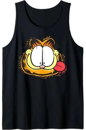 Garfield Charakter Gesicht Katze Tank Top