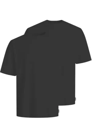 JJ Herren Jreb Loose Fit Tee 2-Pack Mp, Black, L (2er Pack)