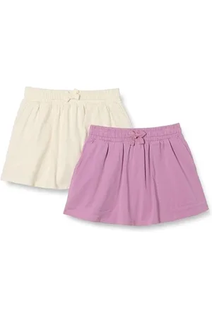 Amazon Mädchen Skort mit aufgesetzter Tasche, 2er-Pack, , 11-12 Jahre