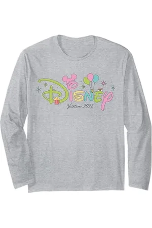Disney Vacation 2025 Celebration Logo Birthday Group Trip Langarmshirt
