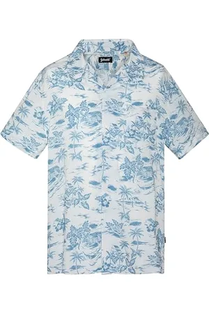 Schott NYC Herren Shcoast Klassisches Hemd, , XL