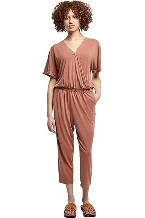 Urban classics Damen TB2599-Ladies Modal Jumpsuit T-Shirt, , L