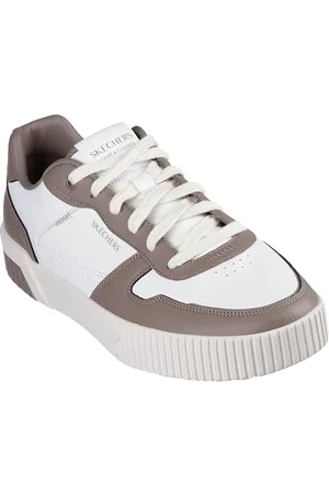 Skechers Herren Jade STRANE Sneaker, White, 41 EU