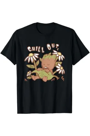 Marvel Groot Chill Out Relax Guardians of the Galaxy T-Shirt