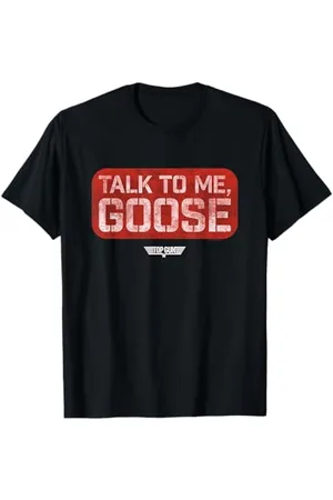 Top Gun Talk to me Goose Stamp T-Shirt