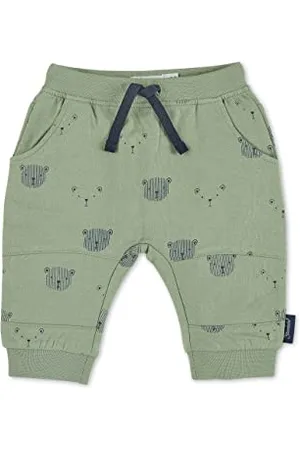 Sterntaler Baby Jungen Hose Baby Hose mit Bärendruck Babyhose - Baby Hose, Kinder-Hose, Baby-Hose - mit Bären Druck - , 56