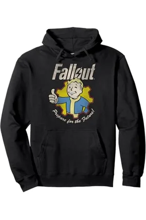 Fallout Video Game Prepare for the Future Vault Boy Pullover Hoodie