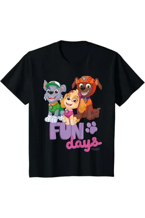 Paw Patrol Kinder - Skye Rocky Zuma Fun days T-Shirt