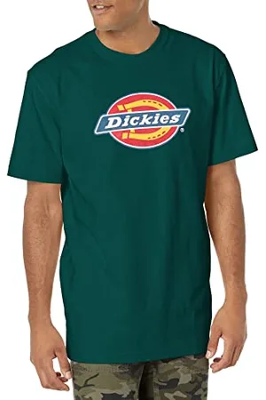 Dickies Herren-T-Shirt, groß und hoch, kurzärmelig, dreifarbig, Logo-Grafik, , L