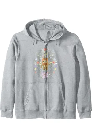 STAR WARS Cute Ewok Spring Flowers Pastel Color Big Logo Kapuzenjacke