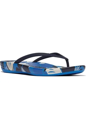 FitFlop Damen Iqushion Flowerz Ergonomic Flip-Flops Flipflop, , 37 EU