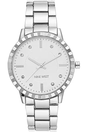 Nine West Damen-Armbanduhr mit Kristallakzent