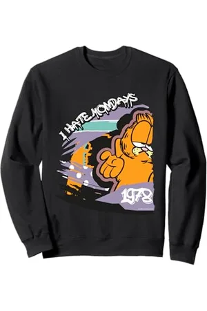 Garfield Ich hasse Montage Streetwear Sweatshirt
