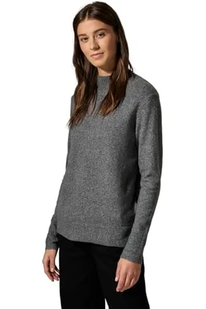 CECIL Damen B302808 EOS_High Collar Rib Mix Pullover, ,XL