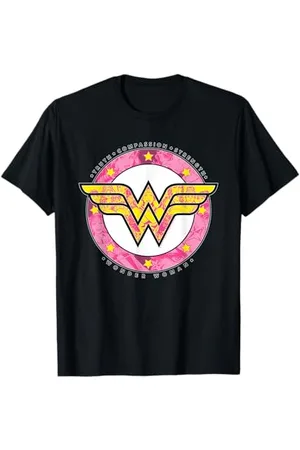 DC Comics Originals DC Wonder Woman Girl Power Truth Strength Hero Vintage-Logo T-Shirt