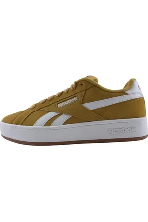 Reebok Unisex Retro MEGA Sneaker, Heritage Gold/Chalk/Gum, 45.5 EU