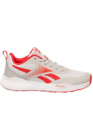 Reebok ENERGEN Run Sneaker, MISTGREY/White/ENERGYRED, 32 EU