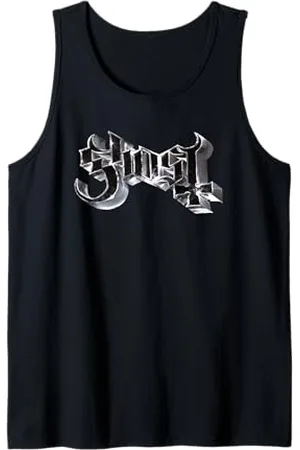 Ghost – Skeleta Chrome Logo Tank Top