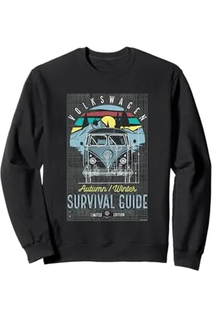 Volkswagen Typ 2 T1 Campervan Survival Guide Sweatshirt