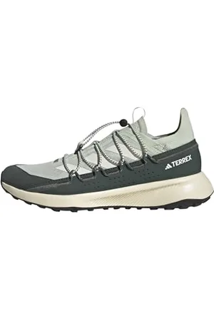 adidas Damen Terrex Voyager 21 Travel Shoes Wanderschuhe, Linen Green/Wonder White/Silver Green