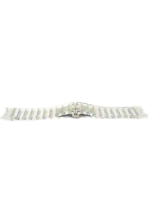 System-S Armband 20 mm aus PC für Samsung Galaxy Watch 5 4 Smartwatch in Transparent Bunt