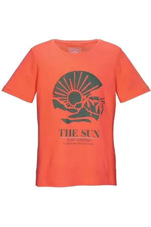 Killtec Mädchen T-Shirt Rundhals, Sommer Shirt mit Print KOS 181 GRLS TSHRT, , 140, 43233-000