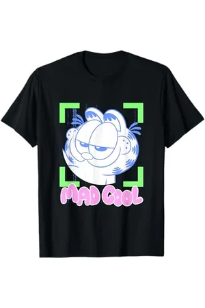 Garfield Mad Cool Retro Katze T-Shirt