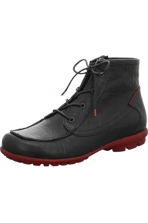 Think! Herren Kong nachhaltige Chelsea-Stiefel, Schwarz/Kombi 0000, 47 EU