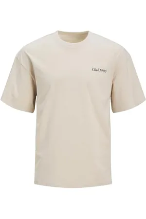 JACK & JONES Male T-Shirt Gedruckt Rundhals T-Shirt