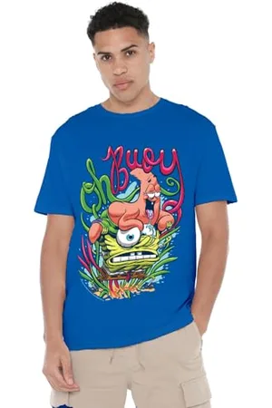 Spongebob Unisex Oh Buoy T-Shirt, , XL