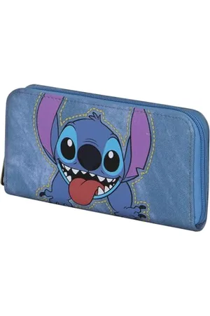 Disney Lilo und Stitch Steel-Unverzichtbare Geldbörse, Blau, 19 x 10 cm