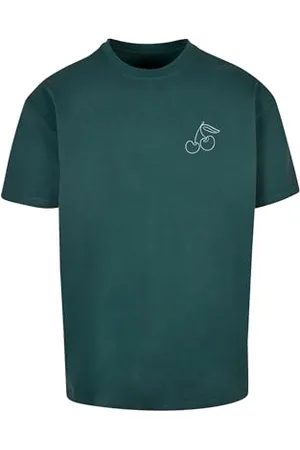 Merchcode Herren T-Shirt 100% Baumwolle Flaschengrün M