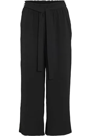 VILA Vijosa Belted Culotte Pants - Noos