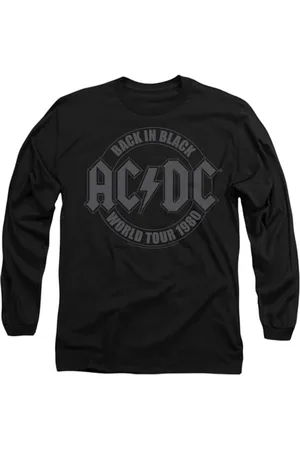 AC/DC Unisex Tour Emblem Mens Long Sleeve T-Shirt, , XXL