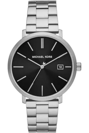 Michael Kors Herren Analog Quarz Uhr mit Edelstahl Armband MK9133