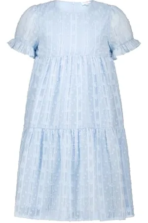 Salt & Pepper BY KIDS PARK Mädchen Girls Summer Dress metallic Kinderkleid, , 128 cm