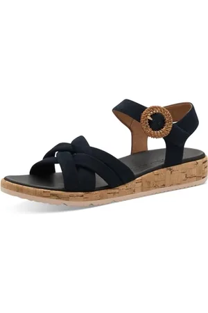 Tamaris Sandalette Damen Bequem blau,EU 37