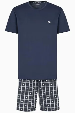 Emporio Armani Herren Short Pajamas Pyjamaset, , L