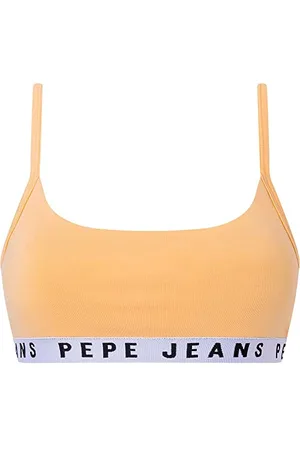 Pepe Jeans Damen Solid STR Brlt Bra, , XS