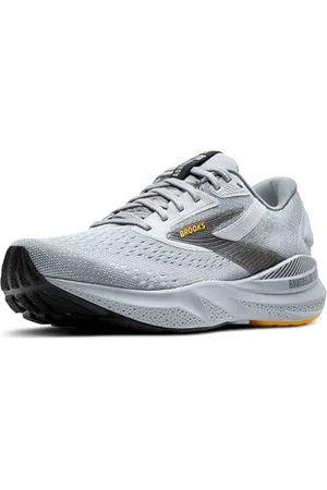Brooks Adrenaline GTS 24 Stützender Laufschuh für Herren, Legierung/Weiß/Gold Fusion, 12 Wide