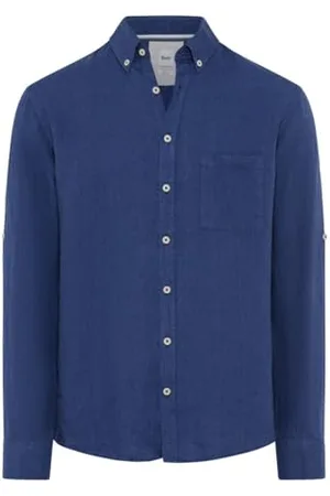 Brax Herren Style Dirk U Pure Linen Quality Hemd, , XXL EU