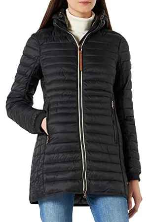 Camel Active Damen 320050/8e50 Jacke, Black, 44